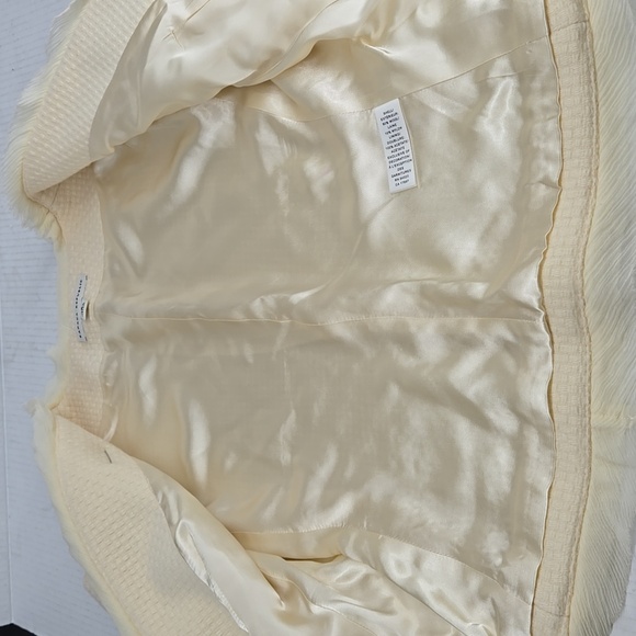 Banana Republic Ivory Textured Rose Skirt Set 2 - Picture 8 of 13